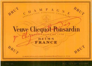 veuve clicquot ponsardin export