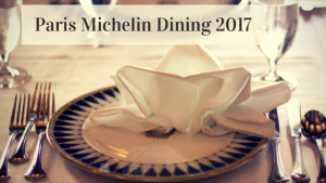 Paris michelin star