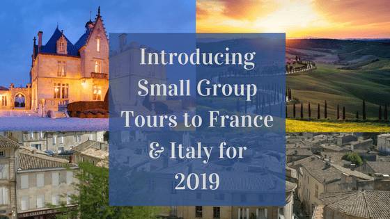 small group tours to France