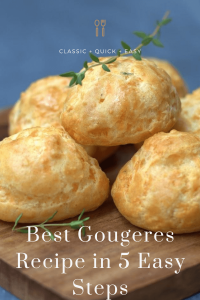 Easy Gougeres Recipe